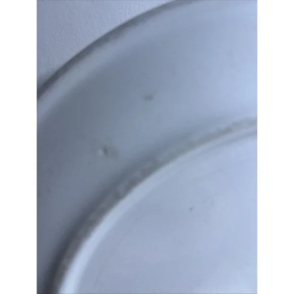 Mayer Restaurant Ware China Dinner Plate 9.5" & Plate 6.25"  Crest Wave Red Vtg - Picture 10 of 10